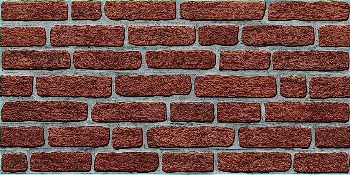 Lycian Stone Models - Brick Patterned Styrofoam Wall Panel Likya Taş Modelleri - Tuğla Desenli Strafor Duvar Paneli